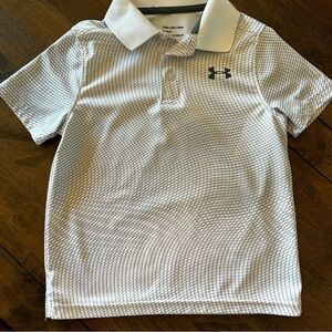 Under Armour Kids White Polo Shirt